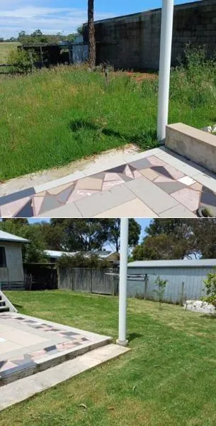 Cam Boucher - Lawn Before & After 2