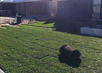 Andrew Cleverley - PIARA WATERS NEW LAWN INSTALLATION BEFORE 4