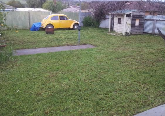 Darren Heath - Lawn mowing after 2