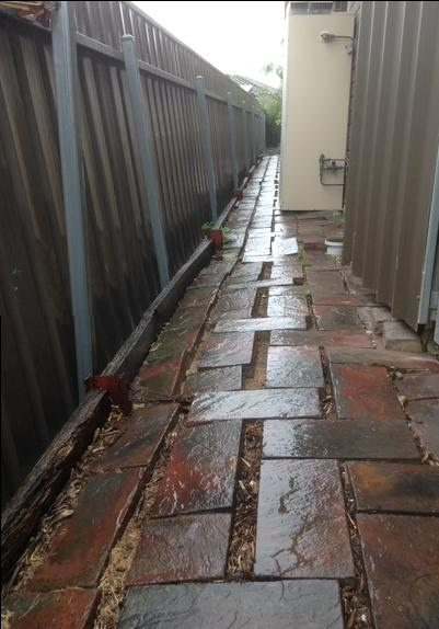 Darren Heath - Paving Repairs before