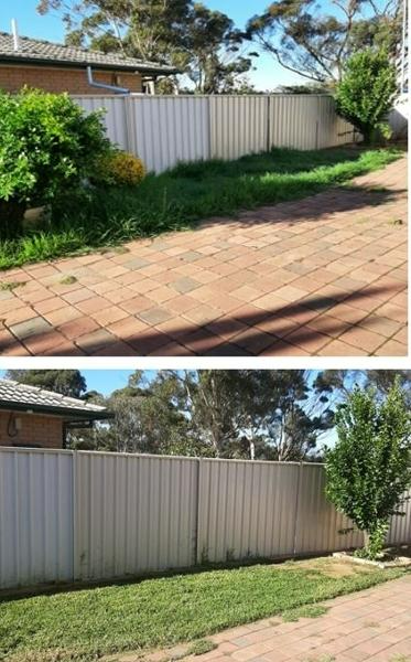Jason Oakes - Lawn mowing in Blakeview - before & after 2