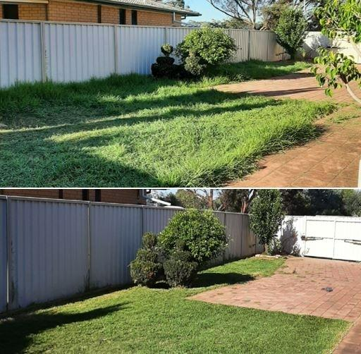 Jason Oakes - Lawn mowing in Blakeview - before & after 3