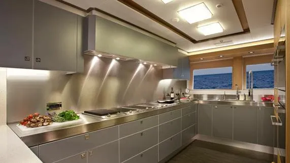 John Walton - Big Fish Yacht Galley