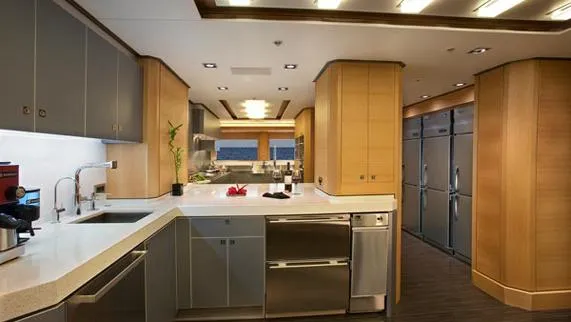 John Walton - Big Fish Yacht Kitchen