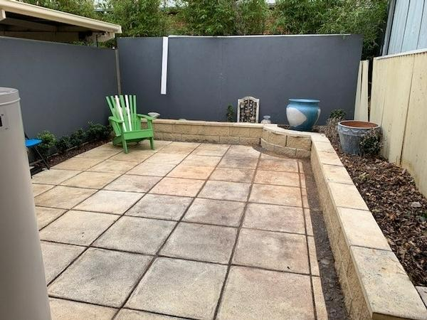 Marty Holloway - Courtyard Clean up