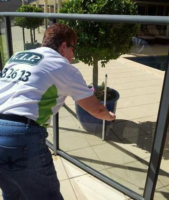 Peter and Lynette Last - GLASS POOL FENCE CLEANING
