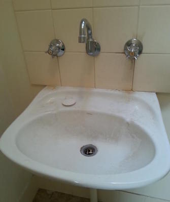 Rod and Janet Smith - Dirty Bathroom Sink - Fullarton