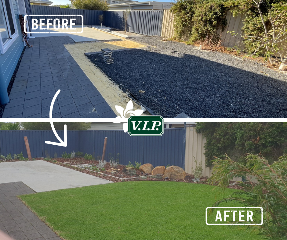 V.I.P. Lawns & Gardens Margaret River - Landscaping Before & After 3