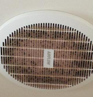 Vicki & Mike - Exhaust Fan - Before