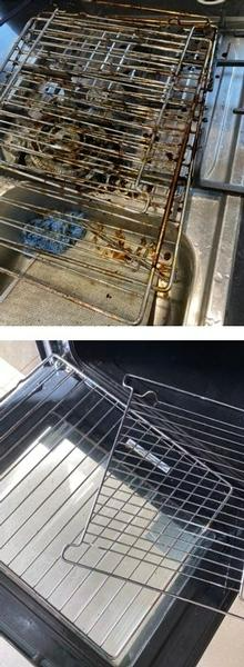 Dima El Kari - Oven Clean - before & after
