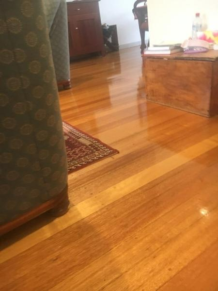 Nick Watson - Shiny Wooden Floor in Blackwood