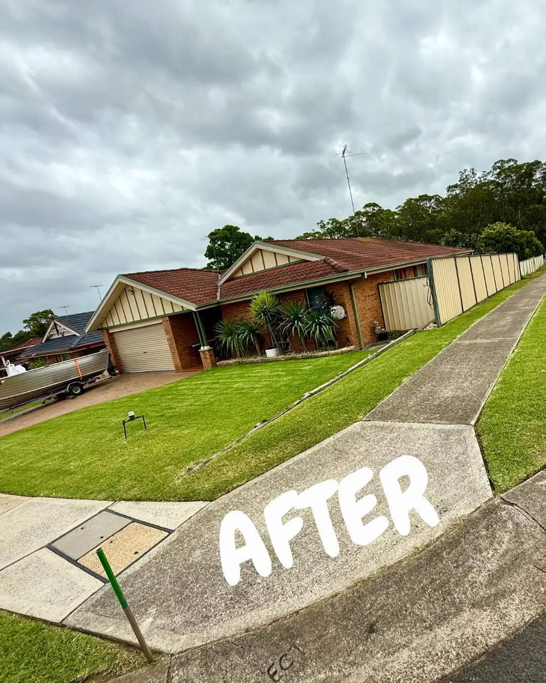 Anthony Jury - Lawn maintenance 4 - After
